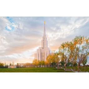 Oquirrh Mountain Utah Temple No-Flip Recommend Holder